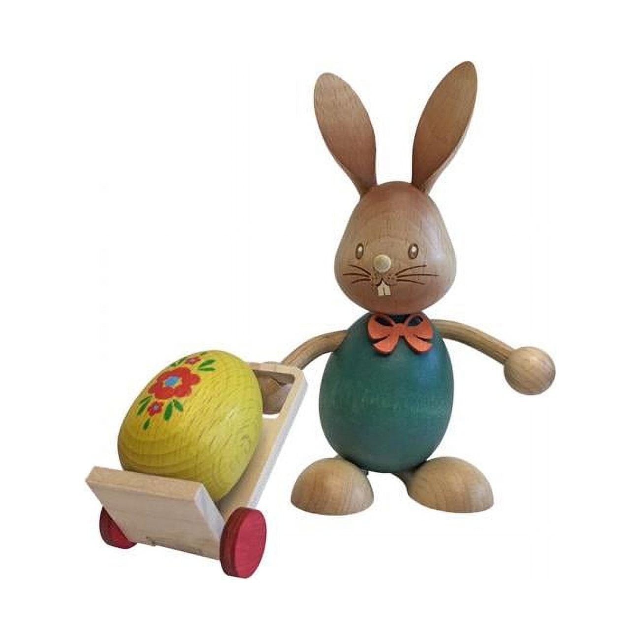 Dregeno Easter Figure - Rabbit with Trolley