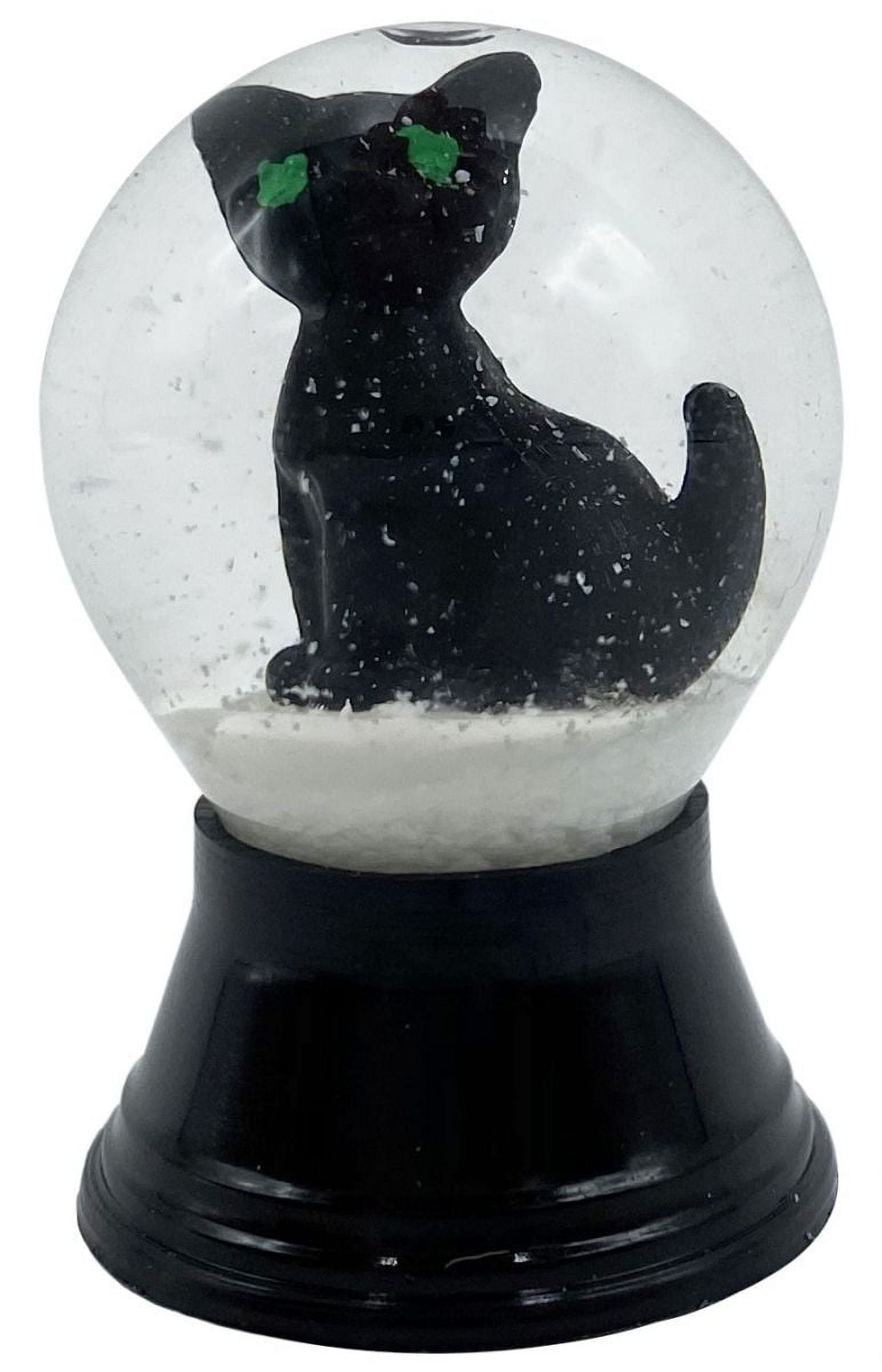 Picture of Alexander Taron PR1144 Perzy Snowglobe - Mini Black Cat - 1.5 x 1 x 1 in.