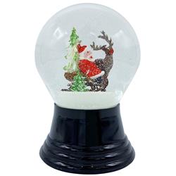 Picture of Alexander Taron PR1503 5 x 3 x 3 in. Perzy Snowglobe - Santa & Christmas Sleigh - Medium