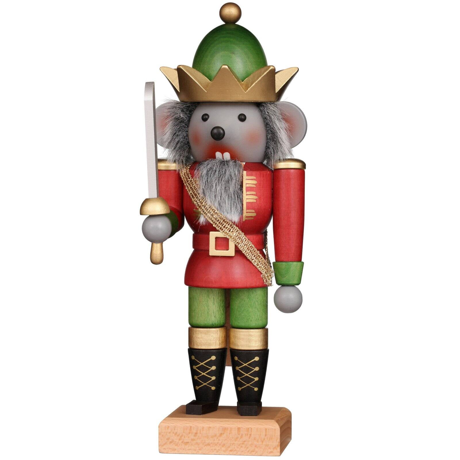 Picture of Alexander Taron 32-672 Christian Ulbricht Mouse King Nutcracker - 10.6 x 3.75 x 3.75 in.