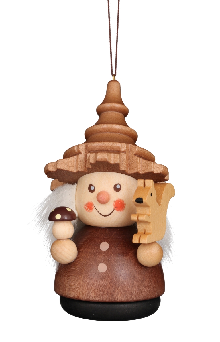 15-0218 3.75 x 2 x 1.75 in. Ornament - Natural Woodsman