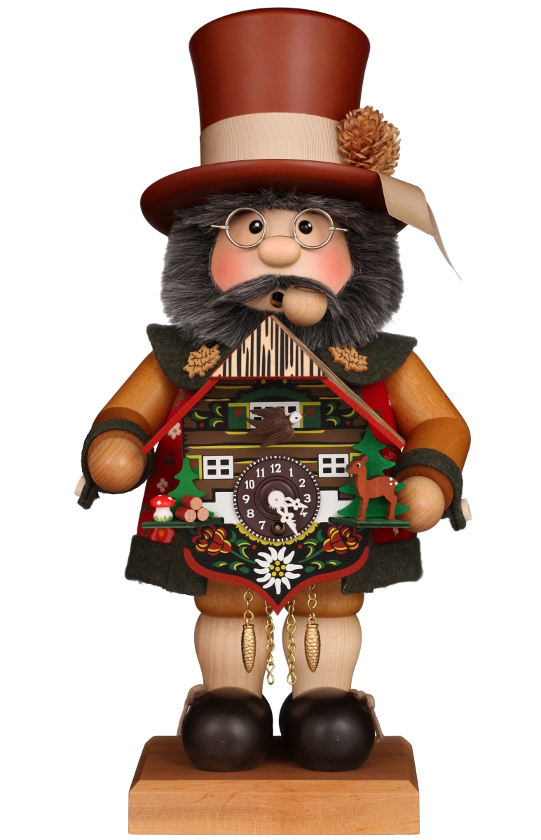 1-205 15.5 x 7 x 7 in. Smoker - Black Forest Fellow