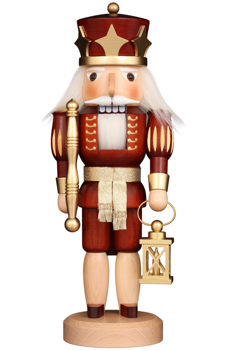 32-311 Christian Ulbricht Nutcracker, Natural & Gold - Prince