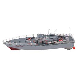 Picture of Azimport B77 Grey 19.5 in. Highly Detailed Model Radio Control NT-2877 Torpedo Boat Toy