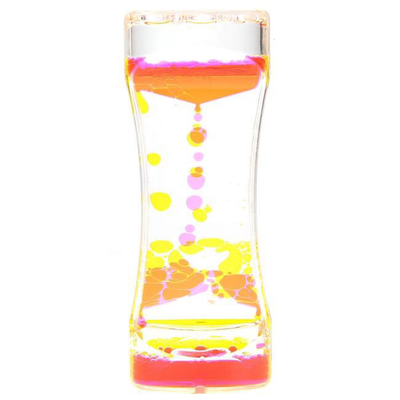 Picture of AZ Import TG415J Yellow Pink Liquid Motion Bubbler