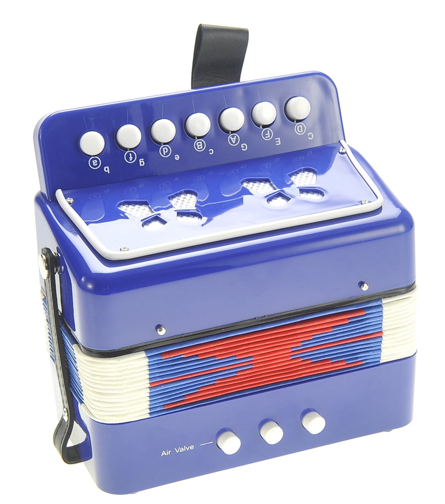 Picture of AZ Import PS130 Blue Childrens Musical Instrument Accordion, Blue