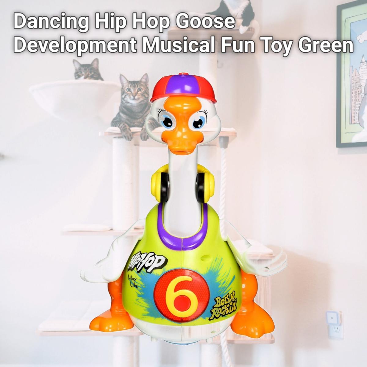 Picture of AZImport PS828 Green Dancing Hip Hop Goose Development Musical Fun Toy, Green