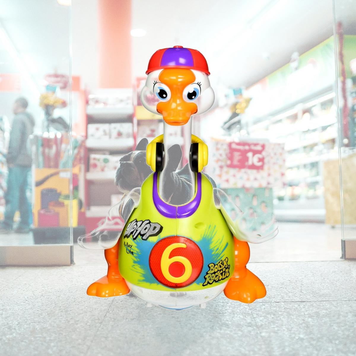 Picture of AZImport PS828 Green Dancing Hip Hop Goose Development Musical Fun Toy, Green