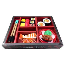 Picture of AZImport PSG19 Japanese Sushi Dinner Bento Box Pretend Play