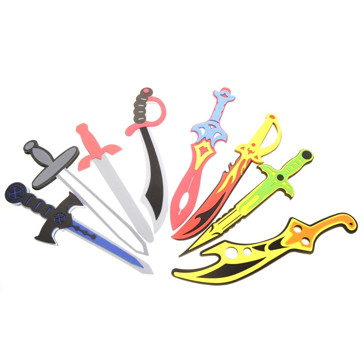 Picture of AZ Trading & Import PS005 Sword Play Set with Unique & Different Swords Such as Scimitars&#44; Long Sword&#44; Cutlasses & Vikings Sword - Set of 8