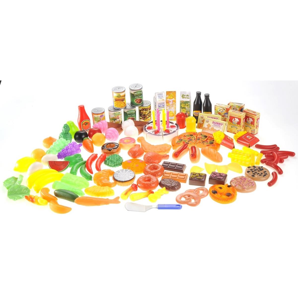Picture of AZ Trading & Import PS815B Deluxe Assorted Play Food&#44; 130 Piece