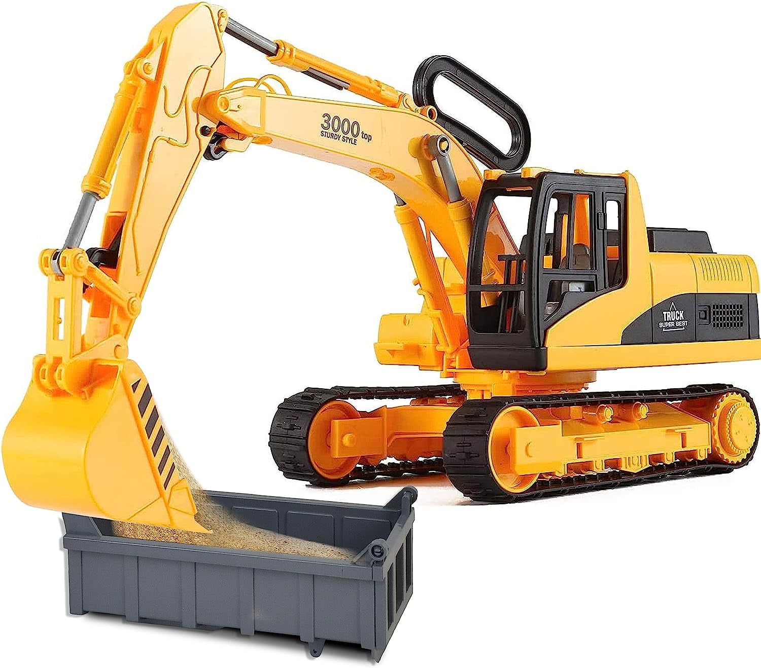 Picture of AZ Trading & Import CT811 Construction Excavator Truck Toy with Shovel Arm Claw Handle for Kids