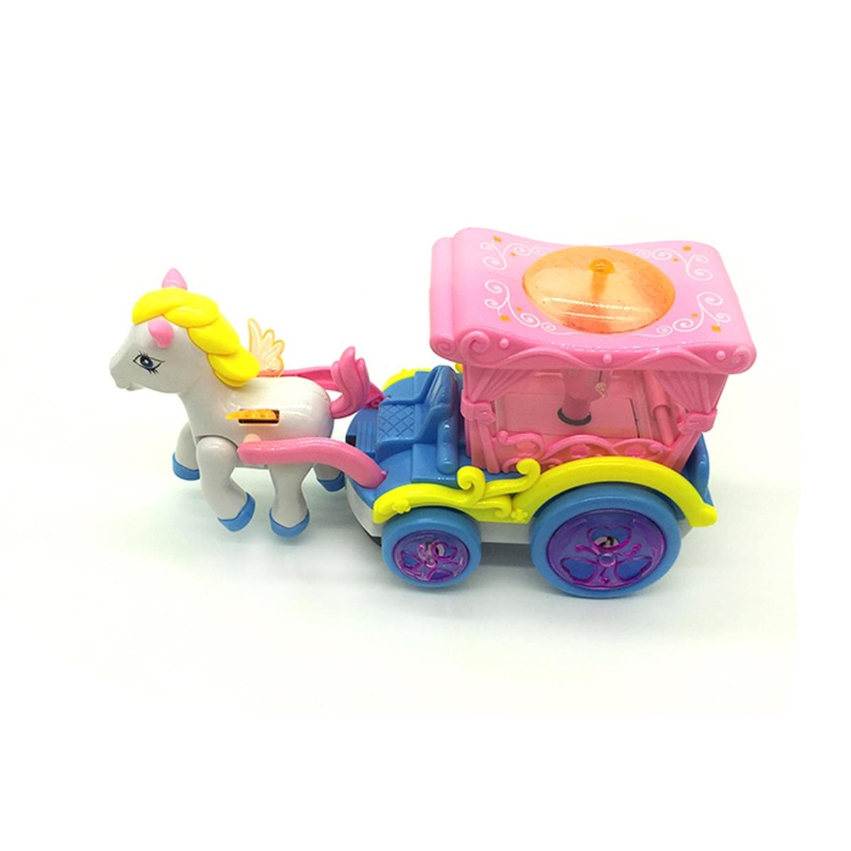 Picture of AZ Trading & Import PS025 Walking Horse & Carriage with Lights & Sound