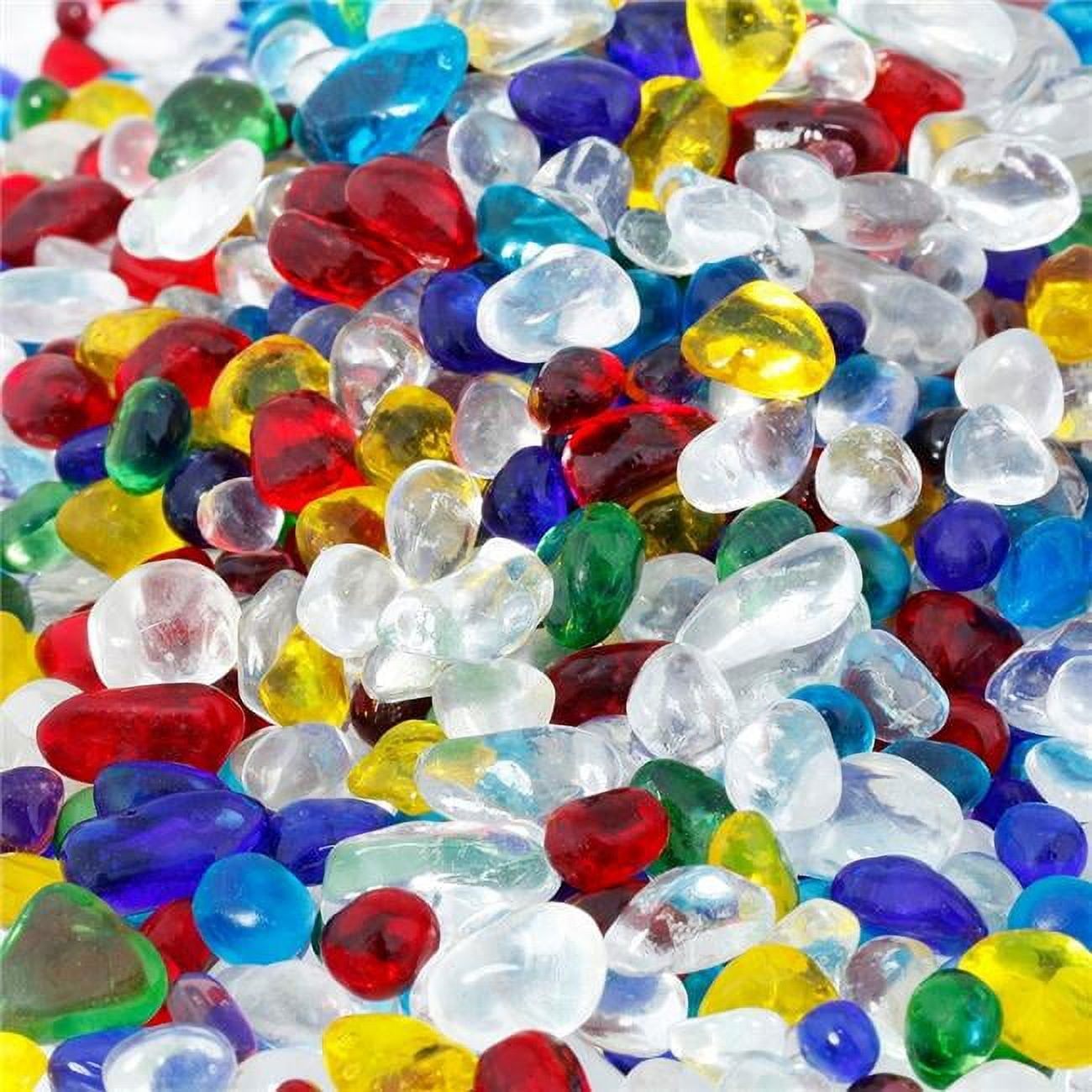Picture of AZ Trading & Import RK460MX 1 lbs Lampwork Glass Tumbled Chips Stone