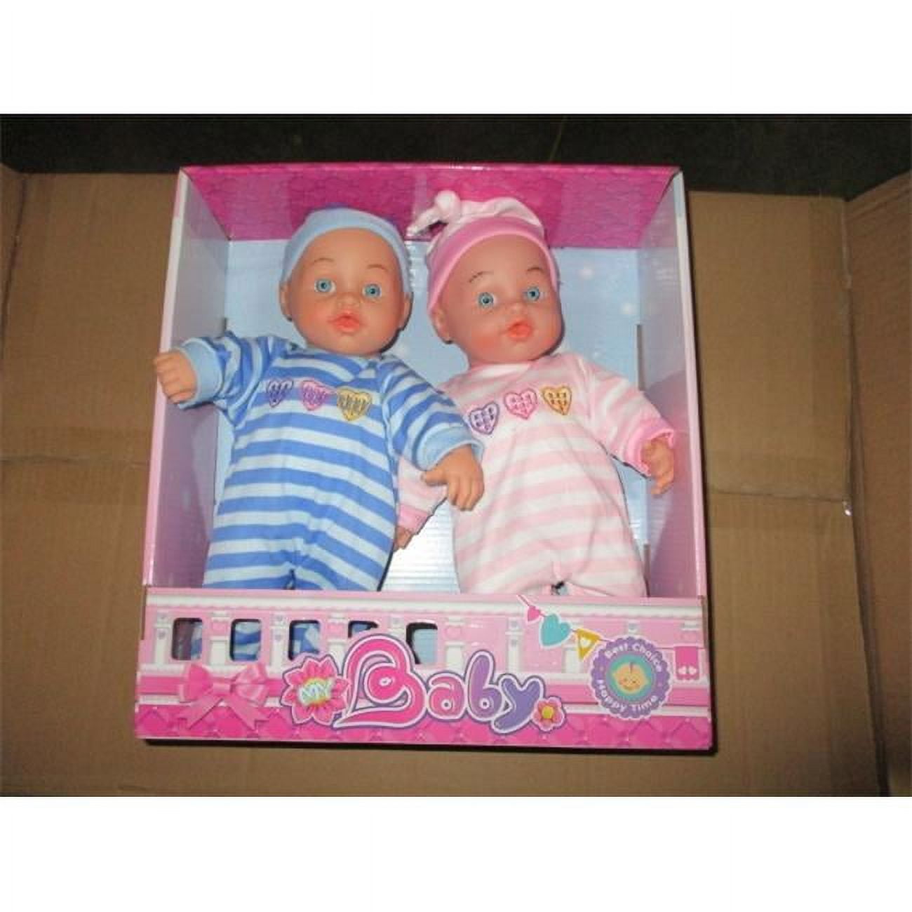 Picture of AZ Trading & Import PS1477 Baby Doll Twins Boy & Girl