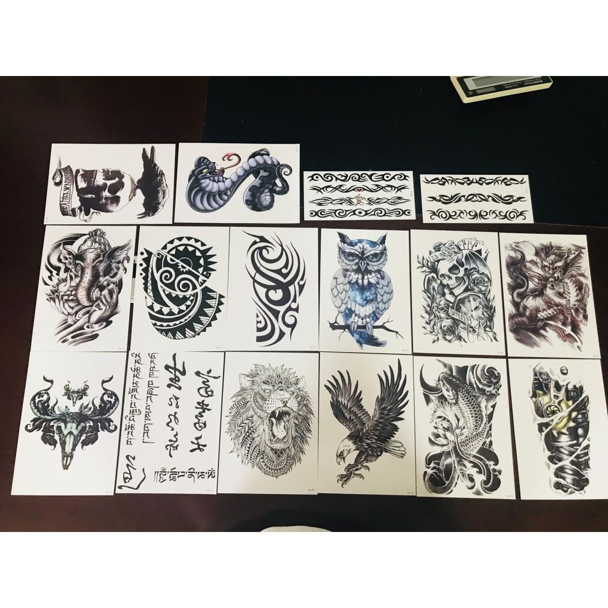 Picture of AZ Trading & Import TAT05 Temporary Arm Tattoos
