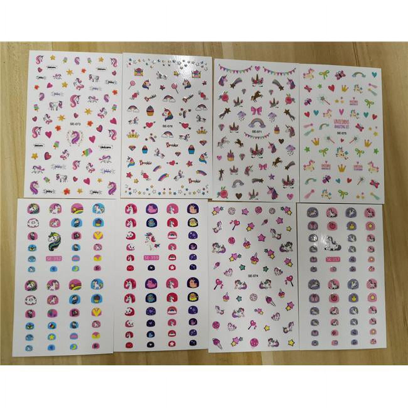 Picture of AZ Trading & Import TAT09 Temporary Magical 3D Tattoos & Nail Stickers