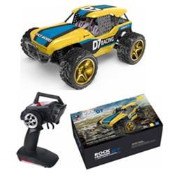 Picture of AZ Trading & Import L402A Yellow Blue 1 is to 12 RC Electric Four Wheel Drive Desert Buggy&#44; Yellow & Blue