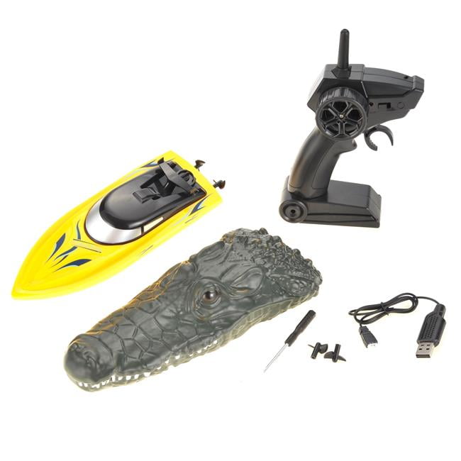 Picture of AZ Trading RH702 2 in 1 Radio Remote Controlled Crocodile Speedboat