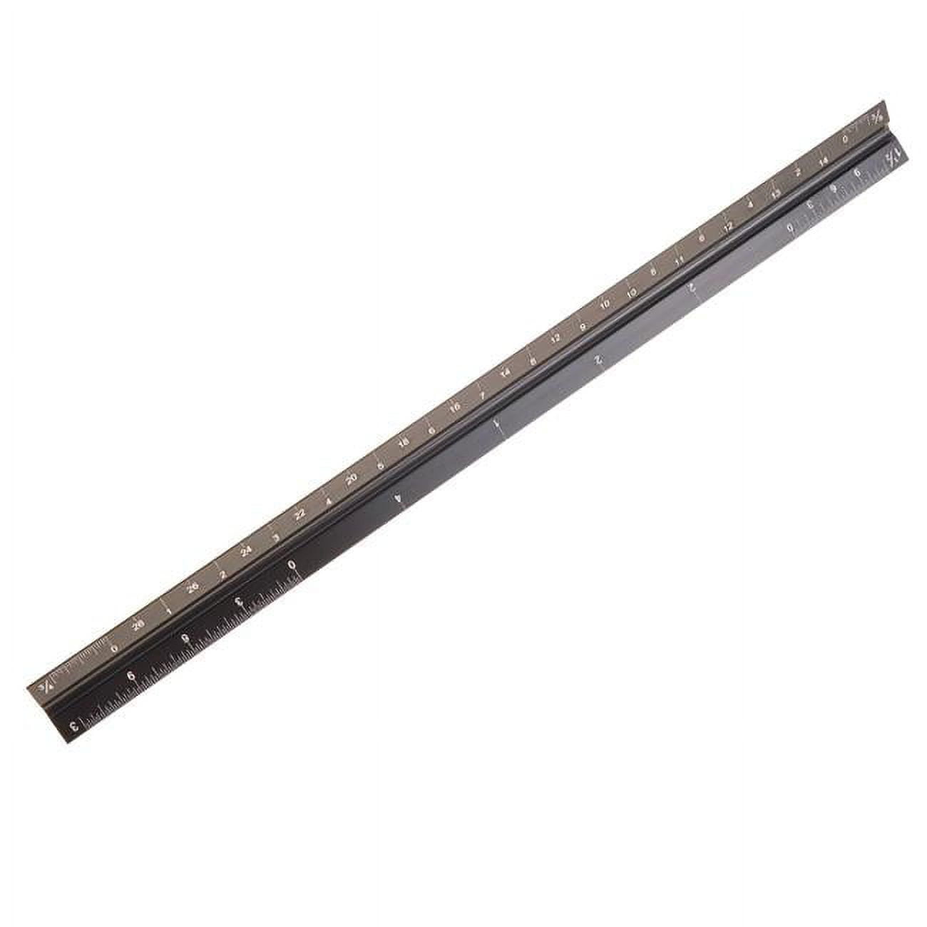 12 in. Aluminum Architect Scale Ruler
