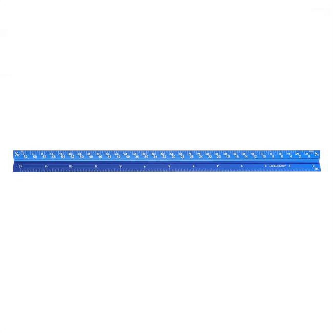 12 in. Aluminum Architect Scale Ruler
