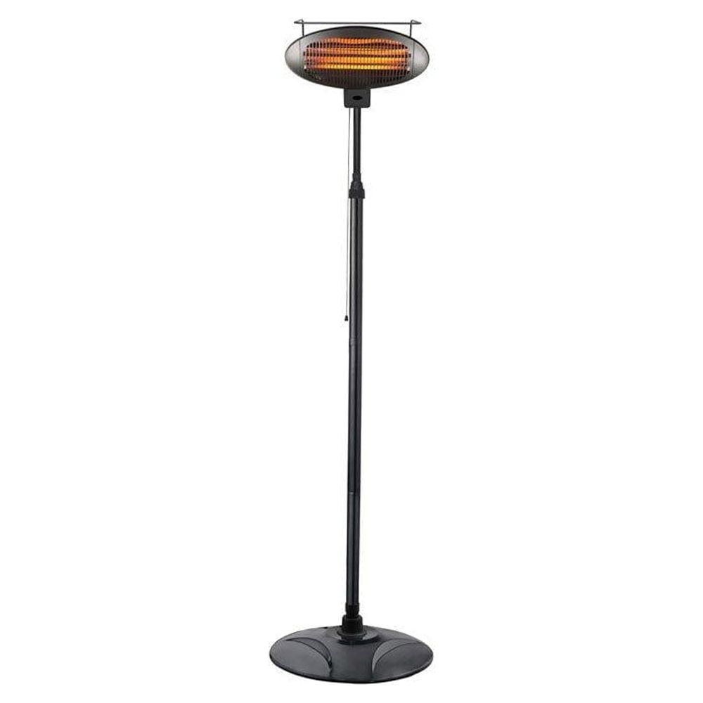Picture of AZ Patio Heaters HIL-1500DI 1500 watts Freestanding Electric Heater&#44; Black