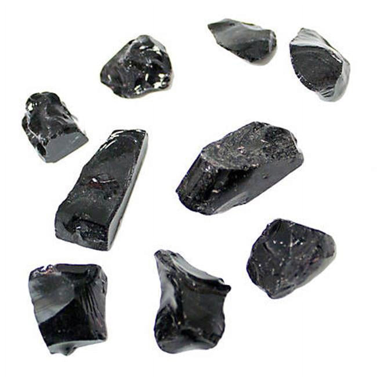 Recycled Fire Pit Glass, Black