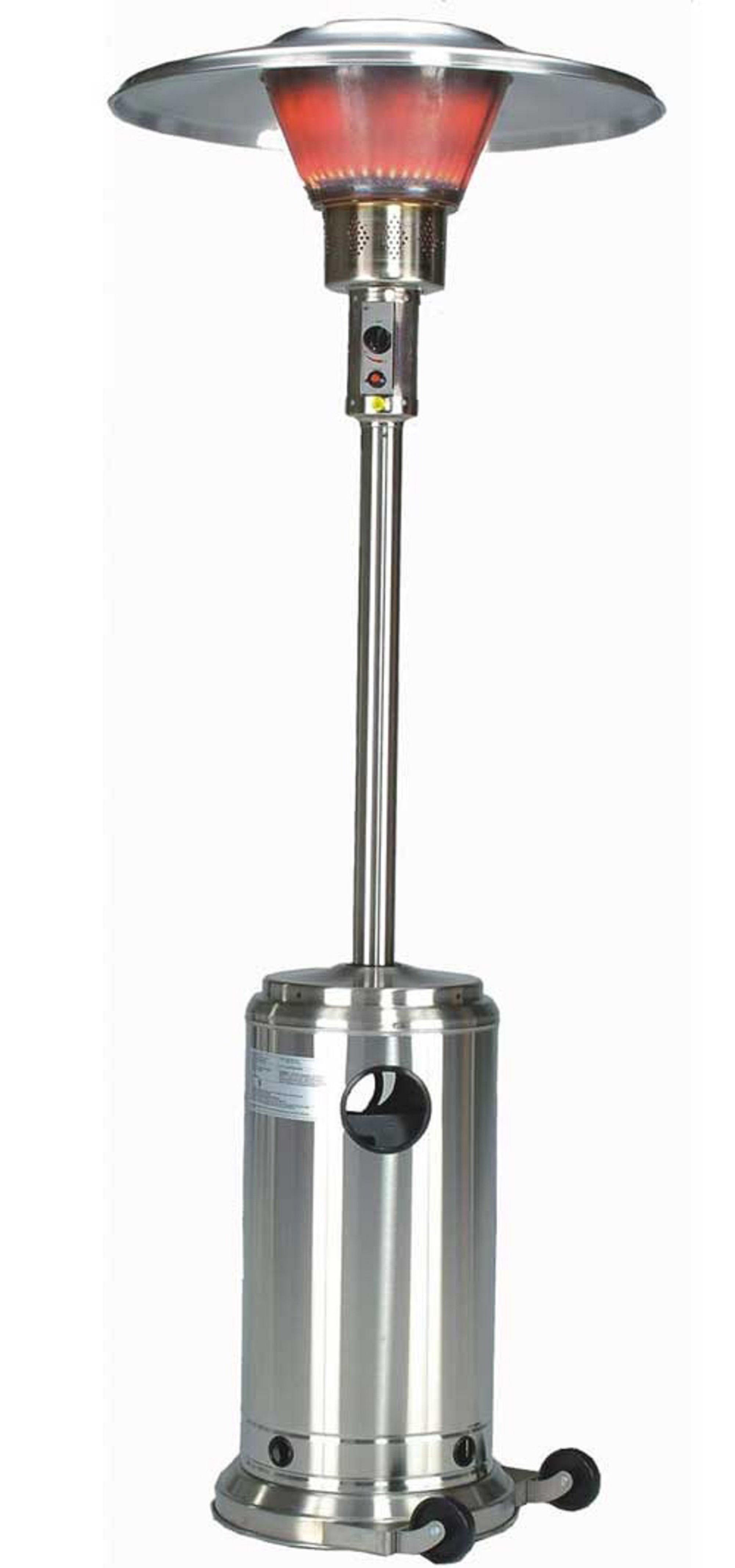Picture of AZ Patio Heaters BURN-2650-SS 90 in. Tall Commercial Patio Heater&#44; Stainless Steel