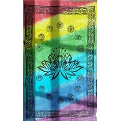 Picture of AzureGreen WTLC 72 x 108 in. Lotus Chakra Tapestry