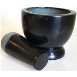 Picture of AzureGreen LM002 2.5 in. Black Mortar & Pestle Set