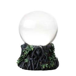 Picture of Azure Green FC716 100 mm Maiden&#44; Mother Crone with Clear Crystal Ball