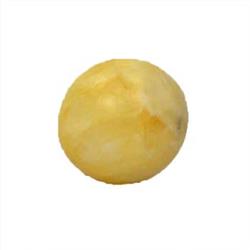 Picture of Azure Green GSCALY40 40 mm Calcite Yellow Sphere