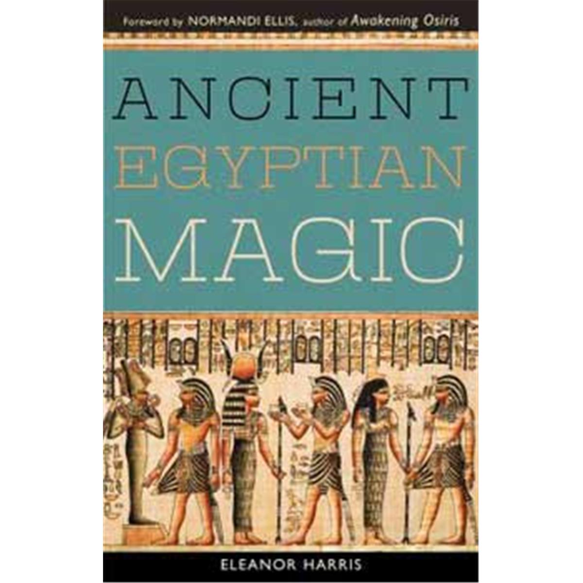 Picture of Azure Green BANCEGY Ancient Egyptian Magic Book by Elenor Harris