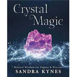 Picture of Azure Green BCRYMAG Crystal Magic Book by Sandra Kynes