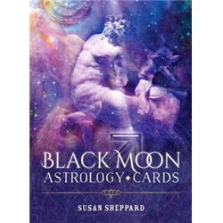 Picture of Azure Green DBLAMOO Black Moon Astrology Cards by Susan Sheppard