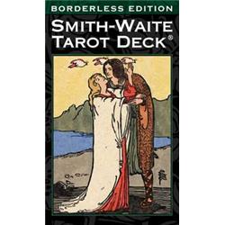 Picture of Azure Green DSMIWAIB Smith-Waite Borderless Tarot Deck Cards by Pamela Colman Smith