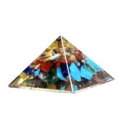 Picture of Azure Green GPYOMIX25 25-30 mm Orgone Mixed Pyramid