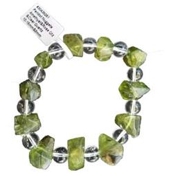 Picture of Azure Green JBGPER Peridot Faceted with Assorted Gemstone Bracelet