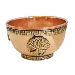 Picture of Azure Green RBCB3TOL 3 in. Tree of Life Offering Bowl
