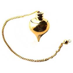 Picture of Azure Green GPEND5 7 in. Gold Plated Pendulum W Compartment