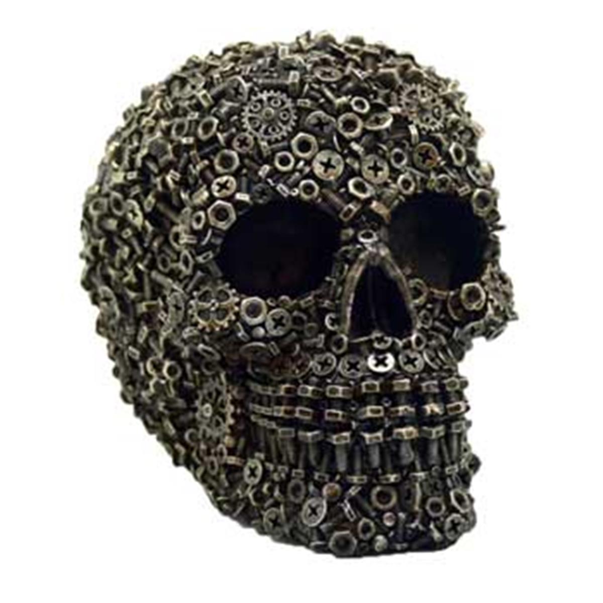 Picture of Azure Green SS2812 4.5 in. Steampunk Skull