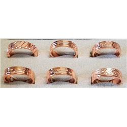 Copper Magnetic Adjustable Ring