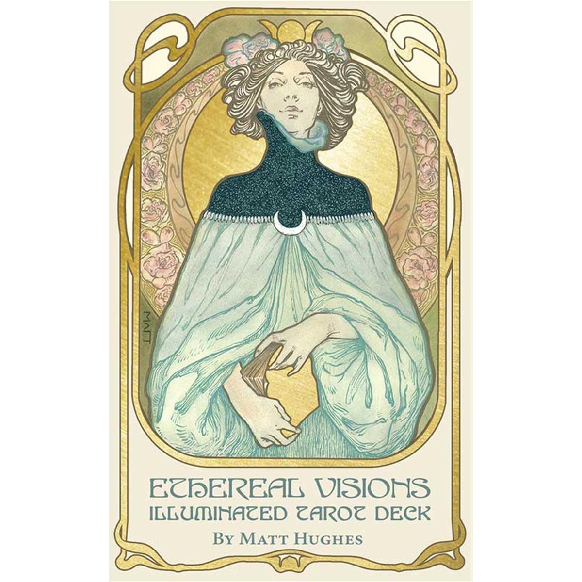 Azure Green  Ethereal Visions Tarot by Matt Hughes