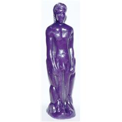 Picture of Azure Green CHMPU Male Candle&#44; Purple