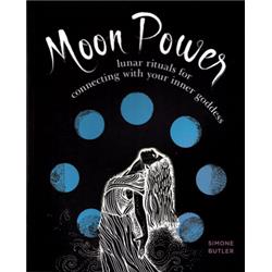 Picture of Azure Green BMOOPOW Moon Power&#44; Lunar Rituals Book by Simone Butler