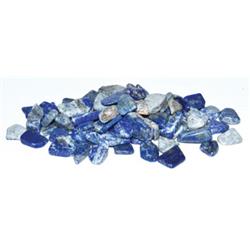 Picture of Azure Green GCTLAPB 1 lbs Lapis Tumbled Chips - 7-9 mm