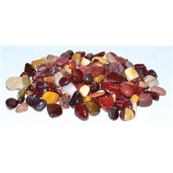 Picture of Azure Green GCTMOOKB 1 lbs Mookaite Tumbled Chips - 6-8 mm