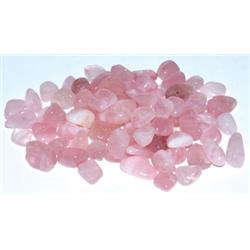 Picture of Azure Green GCTRQB 1 lbs Quartz Tumbled Chips&#44; Rose - 6-8 mm