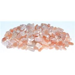 Picture of Azure Green GCTSUNB 1 lbs Sunstone Tumbled Chips - 6-8 mm