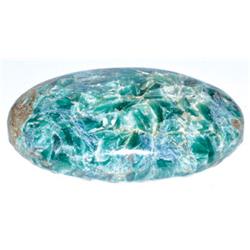 Picture of Azure Green GPSKYA Kyanite Palm Stone